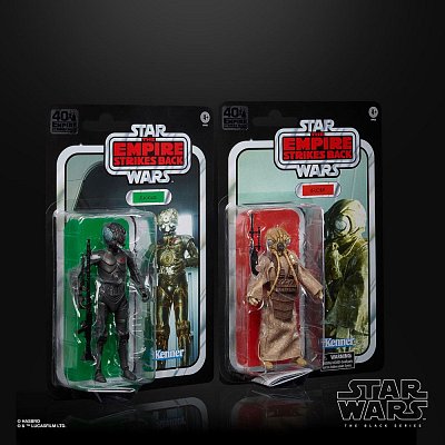 Star Wars Episode V Černá série Akční figurka 2-balení Lovci odměn 40th Anniversary Edition 15 cm - Poškozený obal